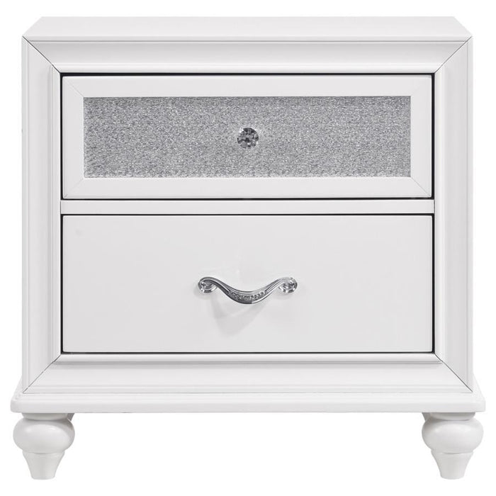 Barzini - 2-drawer Nightstand - Simple Home Plus