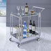 Ebba - Serving Cart - Pearl Silver - Simple Home Plus