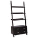 Colella - 3 Piece Storage Ladder Bookcase Set - Cappuccino - Simple Home Plus