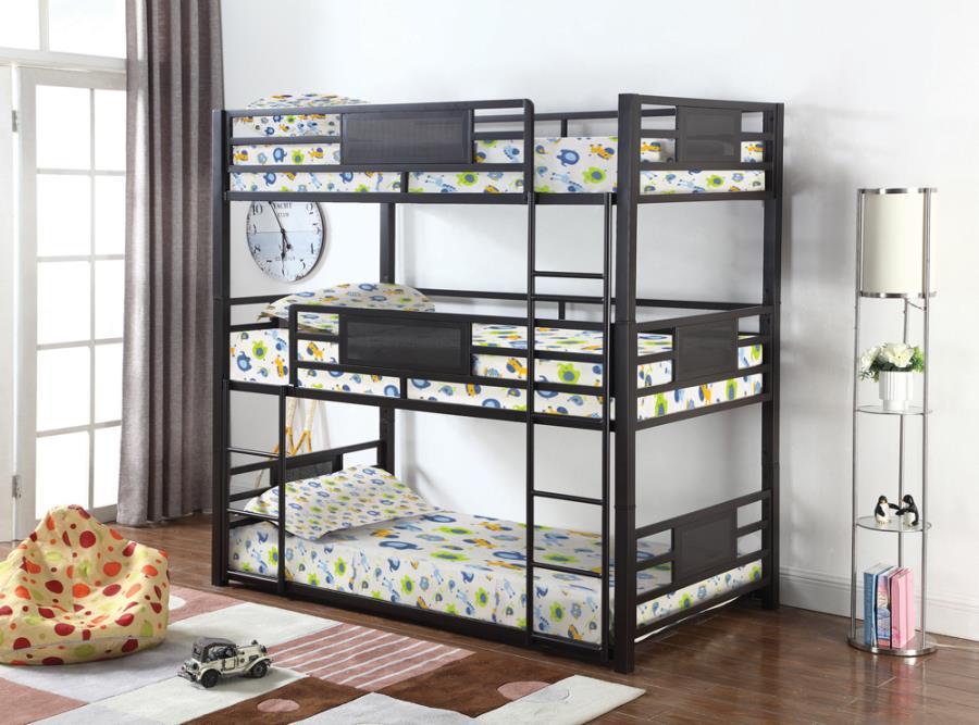 Rogen - Triple Bunk Bed - Simple Home Plus