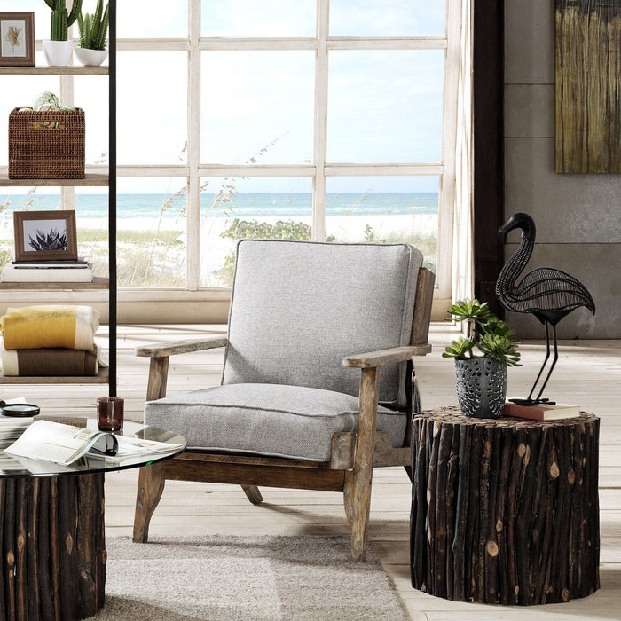 Malibu - Accent Chair - Gray