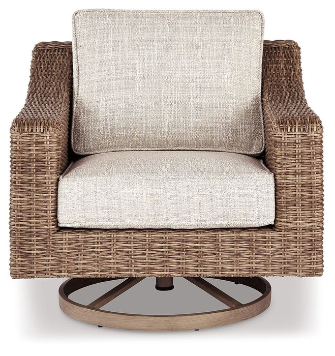 Beachcroft - Swivel Lounge Chair - Simple Home Plus