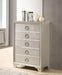 Salford - 5-Drawer Chest - Metallic Sterling - Simple Home Plus