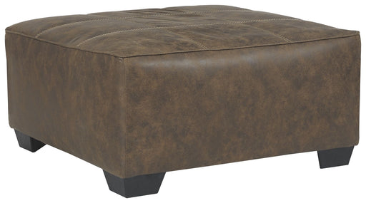 Abalone - Chocolate - Oversized Accent Ottoman - Simple Home Plus