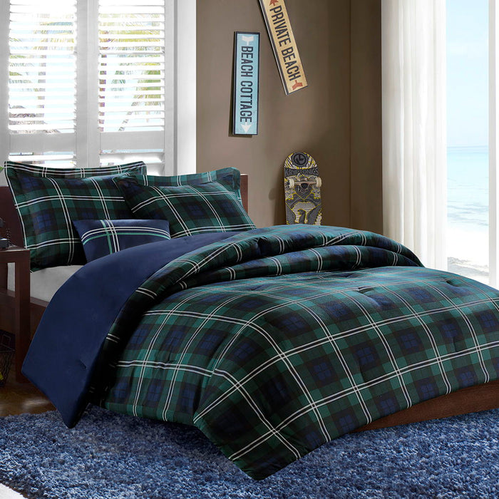 Brody - Comforter Set - Blue