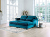 Peregrine - Sectional - Teal - Simple Home Plus