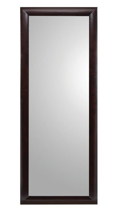 Phoenix - Rectangular Standing Floor Mirror - Black - Simple Home Plus