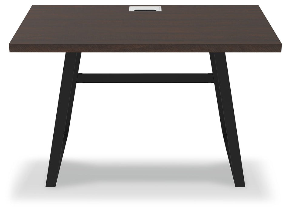 Camiburg - Warm Brown - Home Office Small Desk - Simple Home Plus