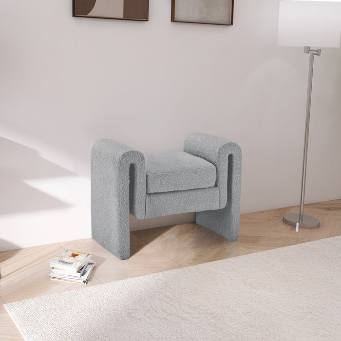 Stylus - Bench - Gray - Fabric