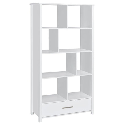 Dylan - Rectangular 8-Shelf Bookcase - Simple Home Plus