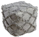 Adelphie - Gray - Pouf - Simple Home Plus