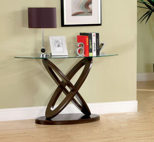 Atwood - Sofa Table - Dark Walnut - Simple Home Plus