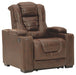 Owner's - Thyme - Pwr Recliner/Adj Headrest - Simple Home Plus