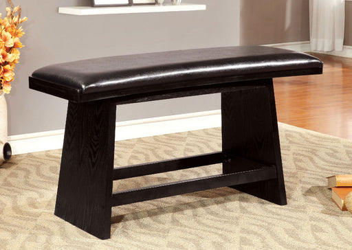 Hurley - Counter Height Bench - Black - Simple Home Plus