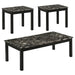 Bates - Faux Marble 3-Piece Occasional Table Set - Simple Home Plus