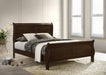 Louis Philippe - Panel Sleigh Bed - Simple Home Plus