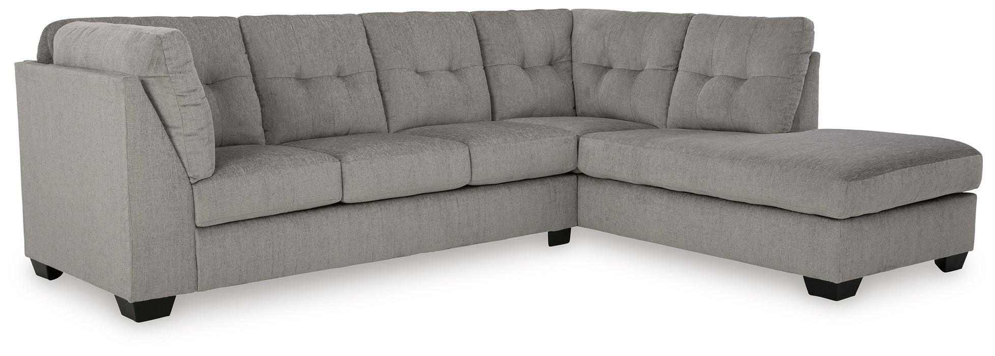 Lanelly - Alloy - 2-Piece Sectional With Raf Corner Chaise