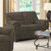 Clemintine - Upholstered Loveseat with Nailhead Trim - Simple Home Plus