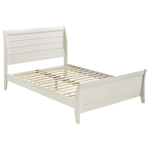 Selena - Sleigh Platform Bed - Simple Home Plus