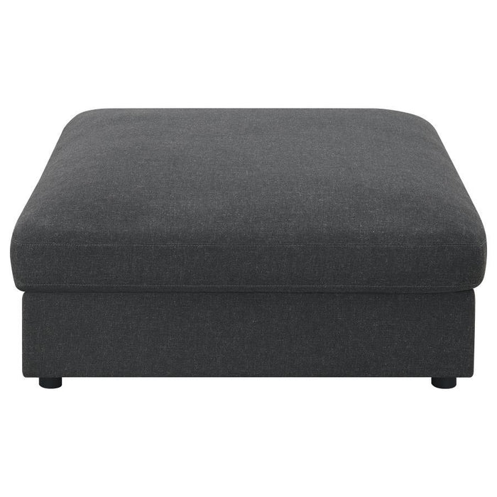 Serene - Upholstered Rectangular Ottoman - Simple Home Plus