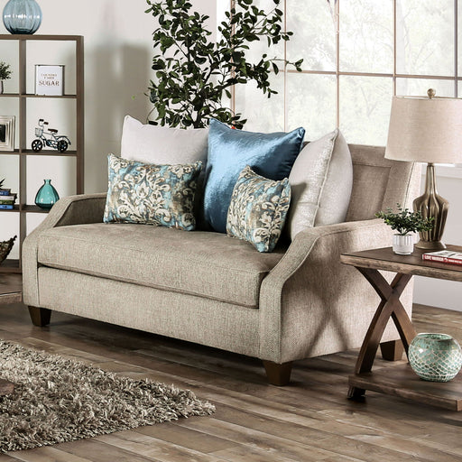 Catarina - Loveseat - Beige - Simple Home Plus