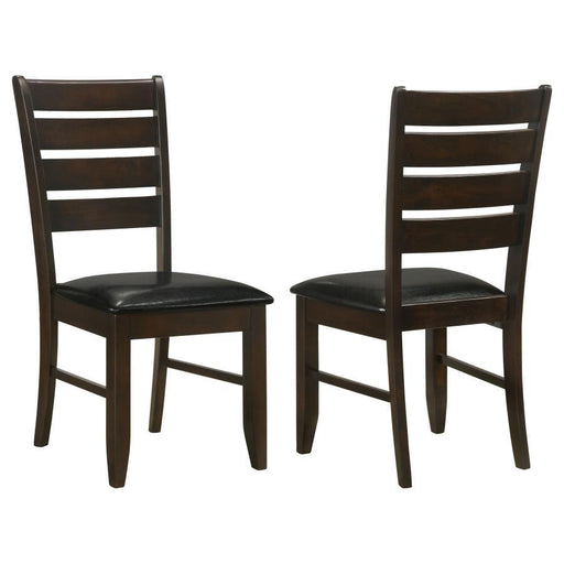 Dalila - Ladder Back Side Chairs (Set of 2) - Simple Home Plus