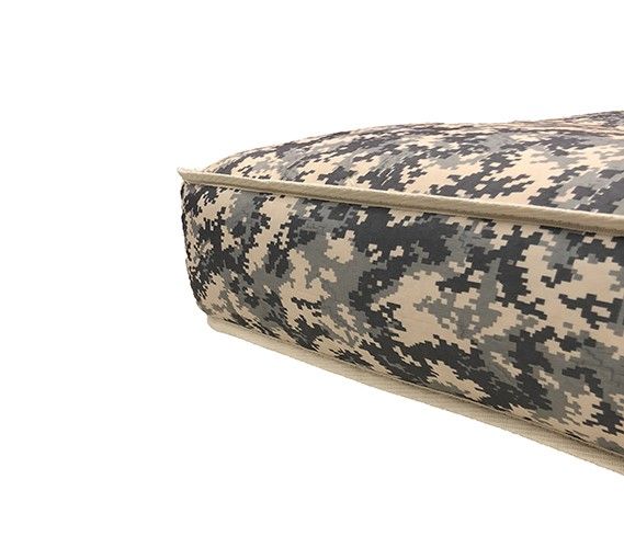 8" Full Double Foam Mattress - Camo