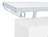 Araceli - Home Bar - White And Chrome - Simple Home Plus