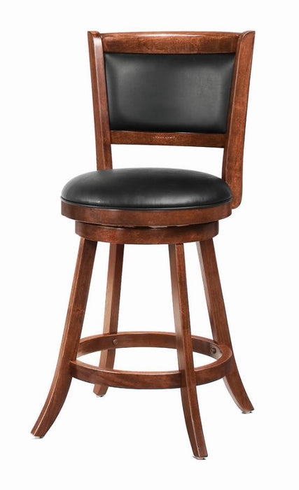 Broxton - Upholstered Swivel Stools (Set of 2) - Simple Home Plus