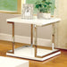 Meda - End Table - White - Simple Home Plus