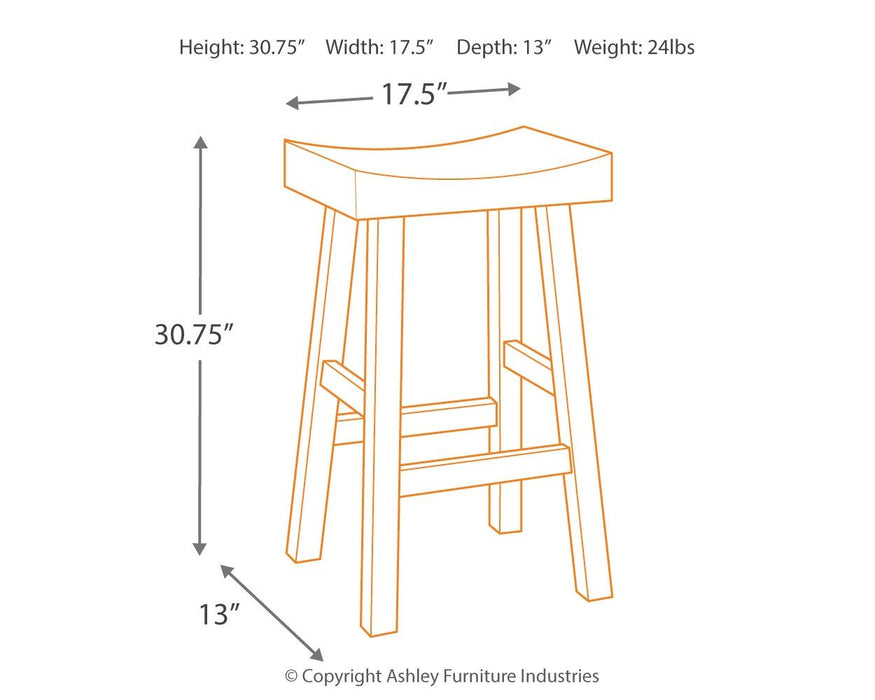 Glosco - Stool (Set of 2) - Simple Home Plus