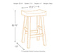 Glosco - Stool (Set of 2) - Simple Home Plus