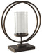 Jalal - Antique Gold Finish - Candle Holder - Simple Home Plus