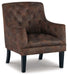 Drakelle - Mahogany - Accent Chair - Simple Home Plus