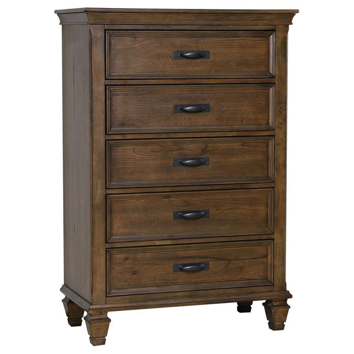 Franco - 5-Drawer Chest - Simple Home Plus
