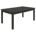 Marbrisa - Rectangular Dining Table - Matte Black - Simple Home Plus