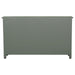 Madeline - 3-Door Accent Cabinet - Antique Green - Simple Home Plus