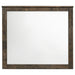 Woodmont - Rectangle Dresser Mirror - Rustic Golden Brown - Simple Home Plus