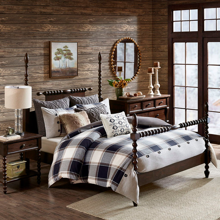 Urban Cabin - Queen Comforter Set - Brown