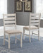 Skempton - White - Dining Uph Side Chair (Set of 2) - Simple Home Plus