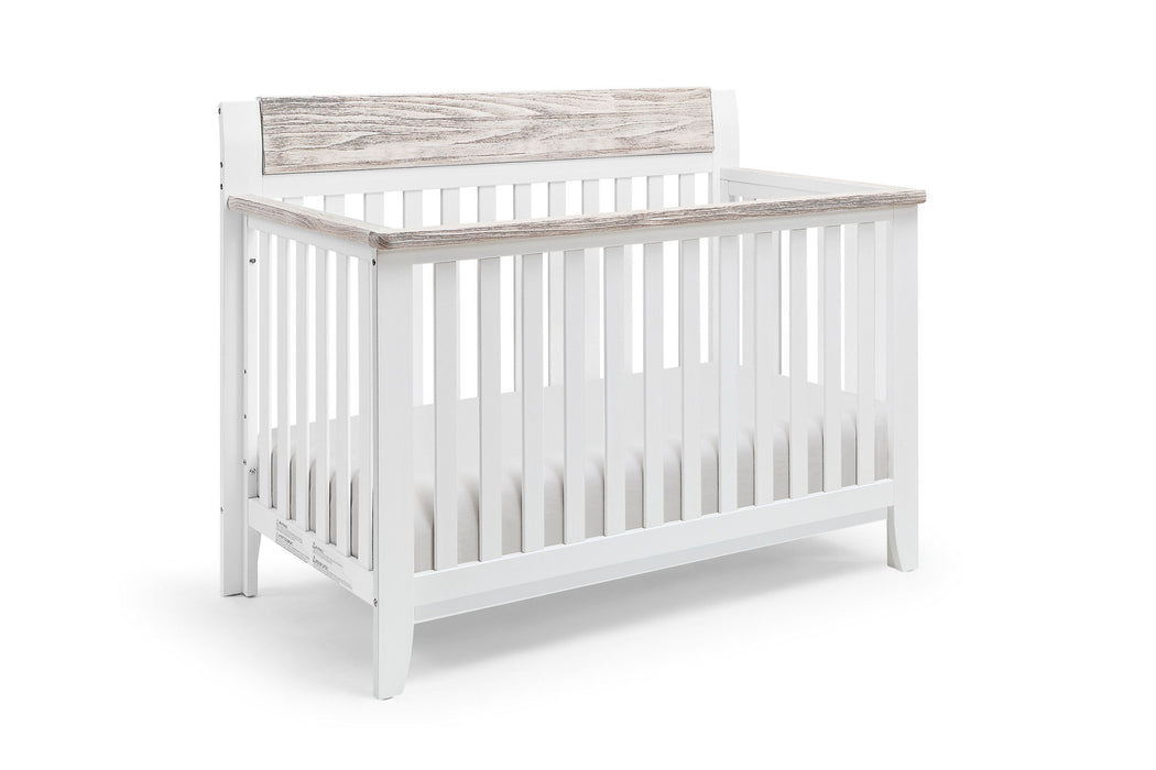 Standard Four In One Convertible Crib - White