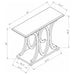 Shelly - C-Shaped Base Sofa Table - Cappuccino - Simple Home Plus