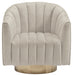 Penzlin - Pearl - Swivel Accent Chair - Simple Home Plus