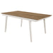 Nogales - Dining Table - Natural Acacia / White - Simple Home Plus