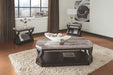 Radilyn - Grayish Brown - Occasional Table Set (Set of 3) - Simple Home Plus