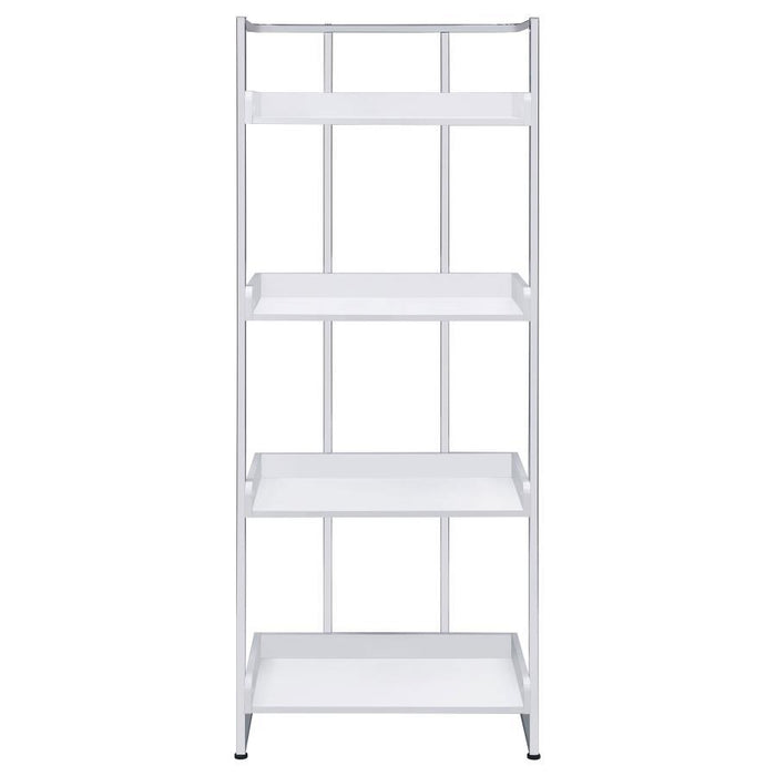 Ember - 4-Shelf Bookcase - Simple Home Plus