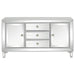 Leticia - 3-Drawer Accent Cabinet - Silver - Simple Home Plus