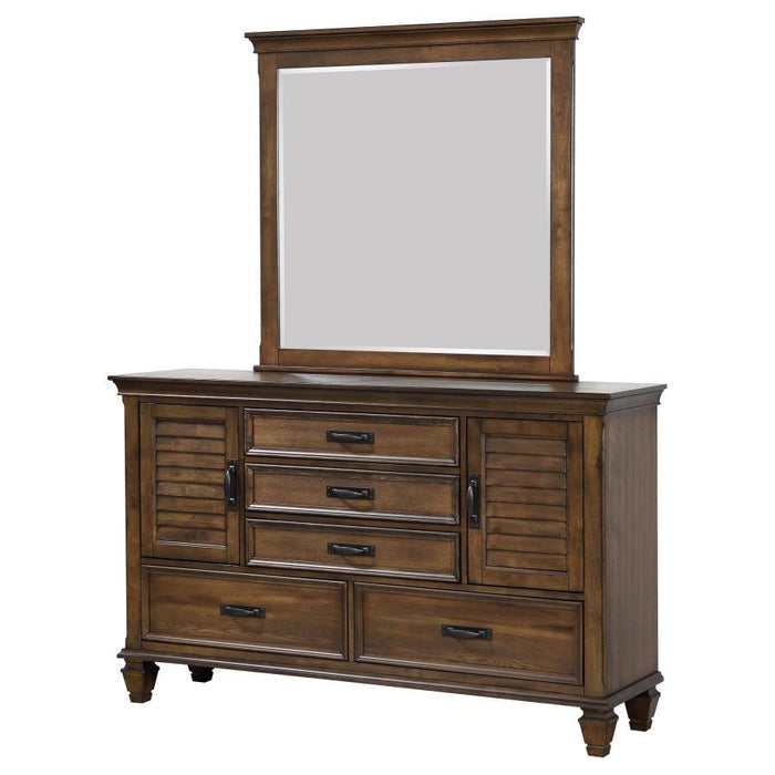 Franco - 5-Drawer Dresser With Mirror