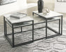 Donnesta - Gray / Black - Occasional Table Set (Set of 3) - Simple Home Plus