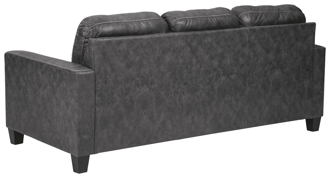 Venaldi - Gunmetal - Sofa Chaise - Simple Home Plus